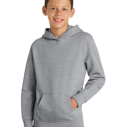 Port & Co ™  Youth Fan Favorite Fleece Pullover Hooded Sweatshirt. PC850YH