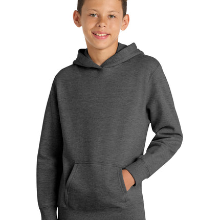 Port & Co ™  Youth Fan Favorite Fleece Pullover Hooded Sweatshirt. PC850YH