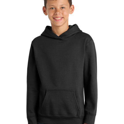 Port & Co ™  Youth Fan Favorite Fleece Pullover Hooded Sweatshirt. PC850YH