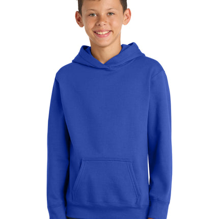 Port & Co ™  Youth Fan Favorite Fleece Pullover Hooded Sweatshirt. PC850YH