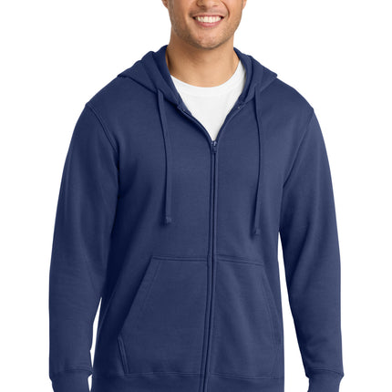 Port & Co ™  Fan Favorite Fleece Full-Zip Hooded Sweatshirt. PC850ZH