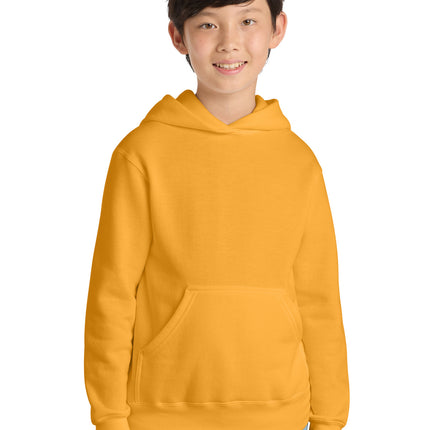 Port & Co ™  Youth Core Fleece Pullover Hooded Sweatshirt.  PC90YH
