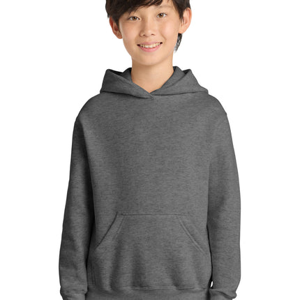 Port & Co ™  Youth Core Fleece Pullover Hooded Sweatshirt.  PC90YH
