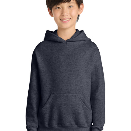 Port & Co ™  Youth Core Fleece Pullover Hooded Sweatshirt.  PC90YH