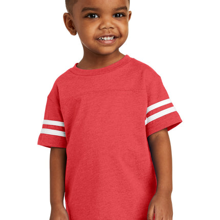 Rabbit Skins ™  Toddler Football Fine Jersey Tee. RS3037