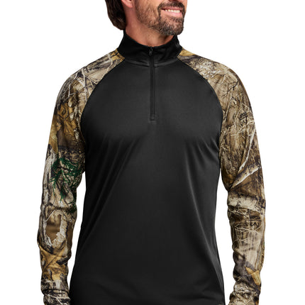 Russell Outdoors ™  Realtree ®  Colorblock Performance 1/4-Zip RU152