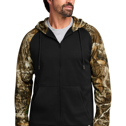 Russell Outdoors ™  Realtree ®  Performance Colorblock Full-Zip Hoodie RU452