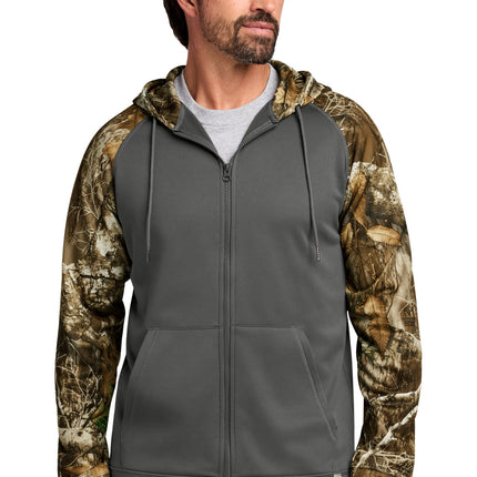 Russell Outdoors ™  Realtree ®  Performance Colorblock Full-Zip Hoodie RU452