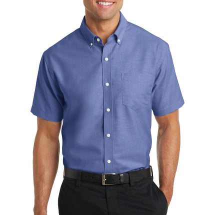 Port Authority ®  Short Sleeve SuperPro ™  Oxford Shirt. S659