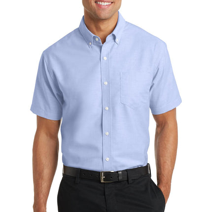 Port Authority ®  Short Sleeve SuperPro ™  Oxford Shirt. S659