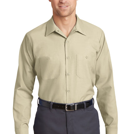 Red Kap ®  Long Sleeve Industrial Work Shirt.  SP14