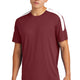 Maroon/ White