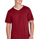 Deep Red/ White