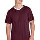 Maroon/ White