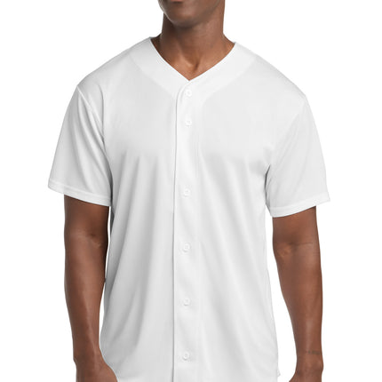 Sport-Tek ®  PosiCharge ®  Tough Mesh Full-Button Jersey. ST220
