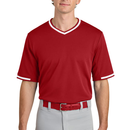 Sport-Tek ®  Tough Mesh V-Neck Baseball Jersey ST221