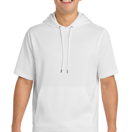 Sport-Tek  ®  Sport-Wick  ®  Fleece Short Sleeve Hooded Pullover. ST251