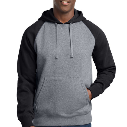 Sport-Tek ®  Raglan Colorblock Pullover Hooded Sweatshirt. ST267