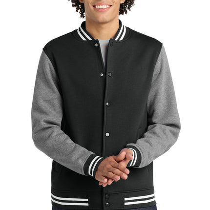 Sport-Tek ®  Fleece Letterman Jacket. ST270