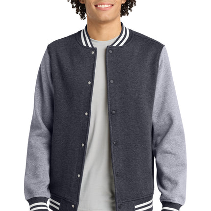 Sport-Tek ®  Fleece Letterman Jacket. ST270
