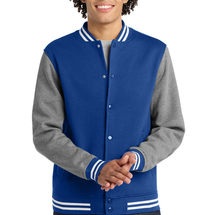 Sport-Tek ®  Fleece Letterman Jacket. ST270
