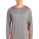 Vintage Heather/ Deep Orange