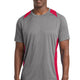 Vintage Heather/ True Red