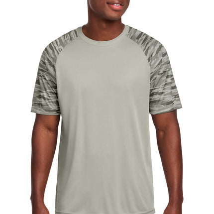 Sport-Tek ®  Drift Camo Colorblock Tee ST376