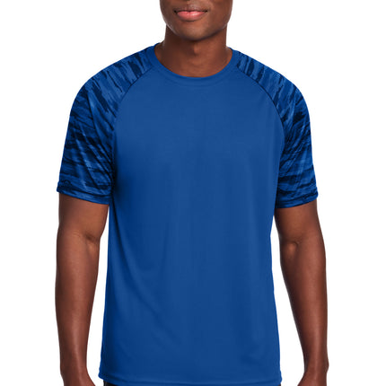 Sport-Tek ®  Drift Camo Colorblock Tee ST376