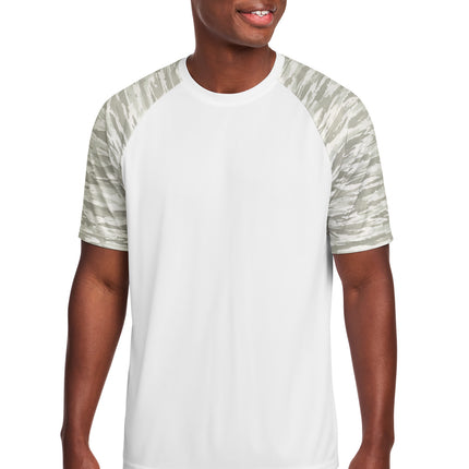 Sport-Tek ®  Drift Camo Colorblock Tee ST376