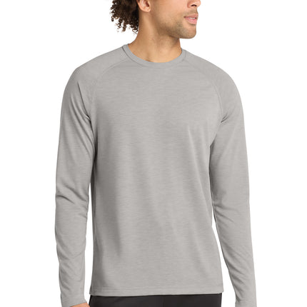 Sport-Tek  ®  PosiCharge  ®  Long Sleeve Tri-Blend Wicking Raglan Tee ST400LS