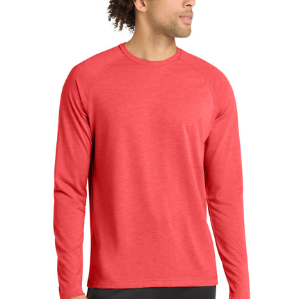 Sport-Tek  ®  PosiCharge  ®  Long Sleeve Tri-Blend Wicking Raglan Tee ST400LS