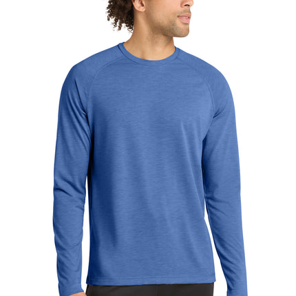 Sport-Tek  ®  PosiCharge  ®  Long Sleeve Tri-Blend Wicking Raglan Tee ST400LS