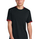 Black/ Deep Red