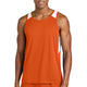 Deep Orange/ White