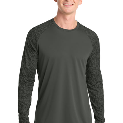 Sport-Tek  ®  Long Sleeve Digi Camo Tee. ST460LS
