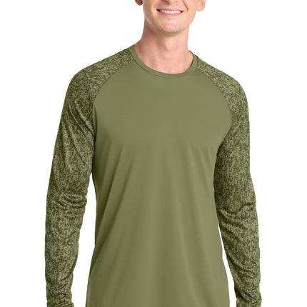 Sport-Tek  ®  Long Sleeve Digi Camo Tee. ST460LS