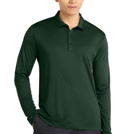 Sport-Tek  ®   Posi-UV ®   Pro Long Sleeve Polo. ST520LS
