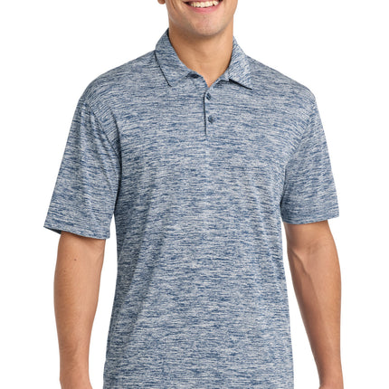 Sport-Tek  ®  PosiCharge  ®  Electric Heather Polo. ST590