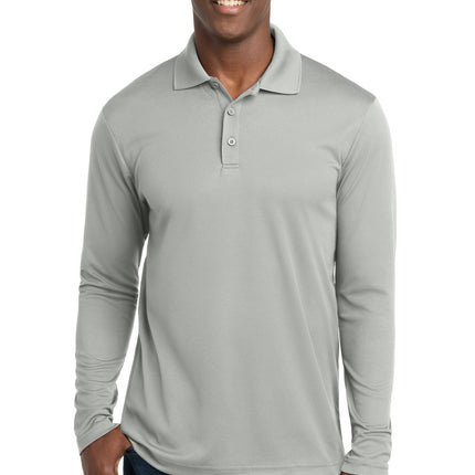 Sport-Tek  ®  PosiCharge  ®  RacerMesh  ®  Long Sleeve Polo. ST640LS