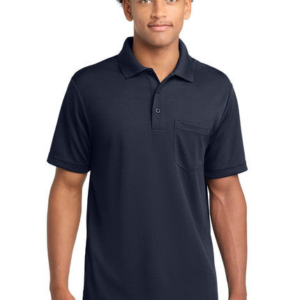 Sport-Tek  ®  PosiCharge  ®  RacerMesh  ®  Pocket Polo. ST640P