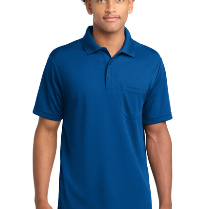 Sport-Tek  ®  PosiCharge  ®  RacerMesh  ®  Pocket Polo. ST640P
