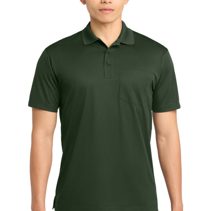 Sport-Tek ®  Micropique Sport-Wick ®  Pocket Polo. ST651