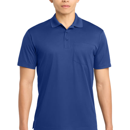 Sport-Tek ®  Micropique Sport-Wick ®  Pocket Polo. ST651