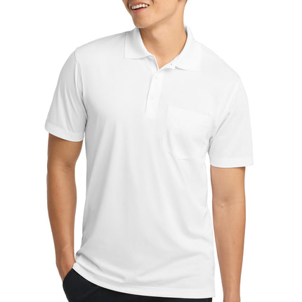 Sport-Tek ®  Micropique Sport-Wick ®  Pocket Polo. ST651