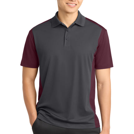 Sport-Tek ®  Colorblock Micropique Sport-Wick ®  Polo. ST652