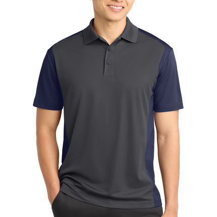 Sport-Tek ®  Colorblock Micropique Sport-Wick ®  Polo. ST652