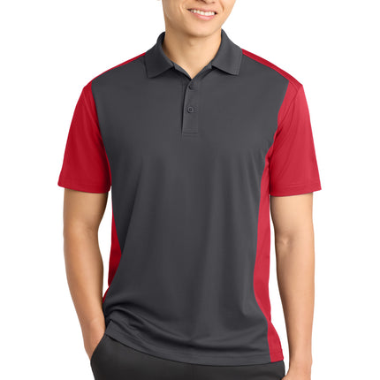 Sport-Tek ®  Colorblock Micropique Sport-Wick ®  Polo. ST652