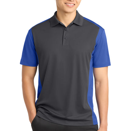 Sport-Tek ®  Colorblock Micropique Sport-Wick ®  Polo. ST652