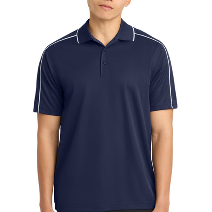 Sport-Tek ®  Micropique Sport-Wick ®  Piped Polo. ST653